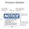Signmission Inspection Criteria For Chemical Storage, 10 in W x Rectangle, Plastic OS-2PACK-NS-P-710-L-13709 - alternate 3